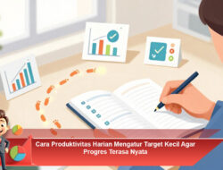 Cara Produktivitas Harian Mengatur Target Kecil Agar Progres Terasa Nyata