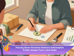 Peluang Bisnis Rumahan Berbasis Keterampilan Praktis dengan Pasar Lokal Stabil