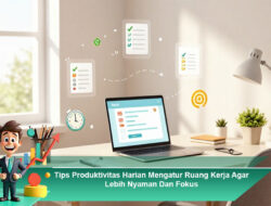 Tips Produktivitas Harian Mengatur Ruang Kerja Agar Lebih Nyaman Dan Fokus