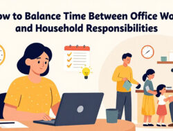 Cara Membagi Waktu Antara Pekerjaan Kantor dan Urusan Rumah Tangga Secara Seimbang