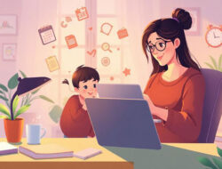 Tips Produktivitas Harian Untuk Ibu Rumah Tangga Yang Juga Bekerja Remote